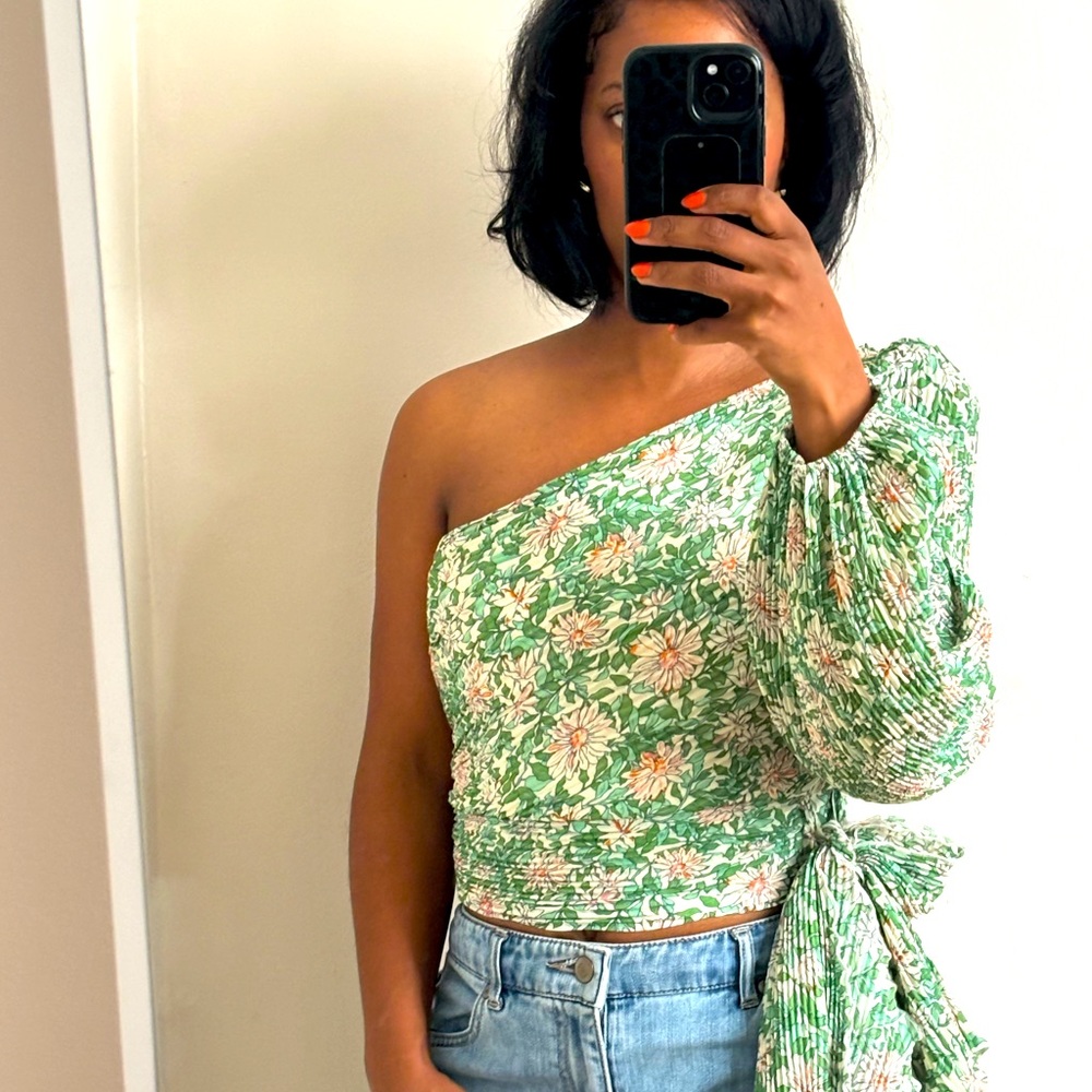 Lulu floral printed blouse